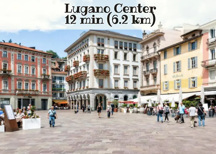 Διαμέρισμα Vista E Montagna A 5 Stelle Λουγκάνο